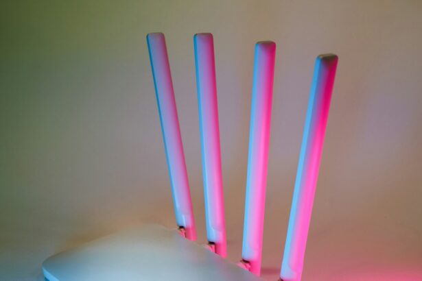 A white laptop computer sitting on top of a table