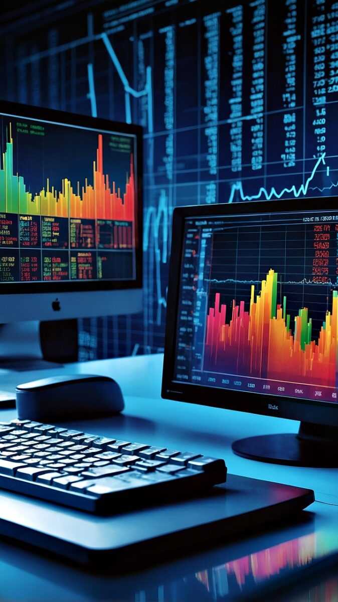 ai generated, stock exchange, finance, business, money, act, growth, trade, diagram, office, marketing, analysis