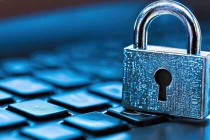 ai generated, lock, encryption, cybersecurity, security, laptop, computer, technology, business, data