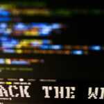 A computer screen with the words back the web on it
