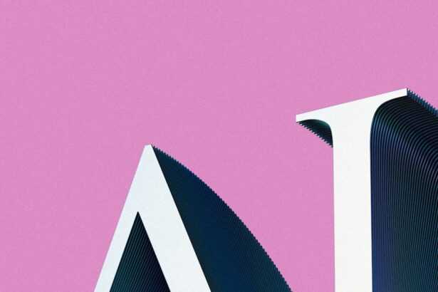 A pink background with a black and white logo