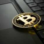 silver and black round emblem