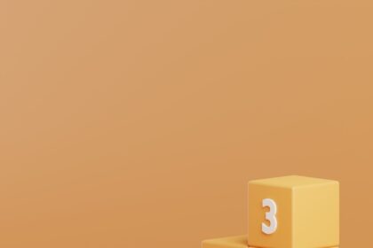 a 3d rendering of a building made of blocks